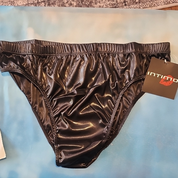 Intimo Other - Intimo Elegant Black Brief With Glossy Finish